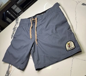Howler Brothers Bros Reflection Blue Buchannon Boardshorts Men's Size 33 - Picture 1 of 6