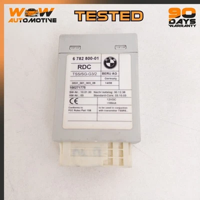 06-10 BMW E64 M6 650I TIRE PRESSURE MONITORING SENSOR RDC CONTROL MODULE OEM - Image 1 of 4