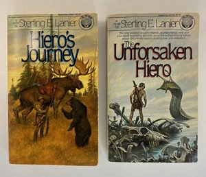 Menge 2 Sterling E. Lanier Hieros Reise & Der Unverlassene Hiero Taschenbuch - Bild 1 von 6