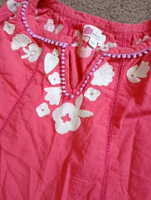 Boden Girls Blouse Top Tunic Size 9-10 Years Pink Blush - Image 1 of 3