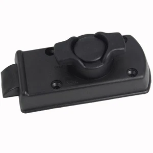 ZADI Türschloss Innenschloss Türriegel Wohnwagen Wohnmobil schwarz links - Bild 1 von 5