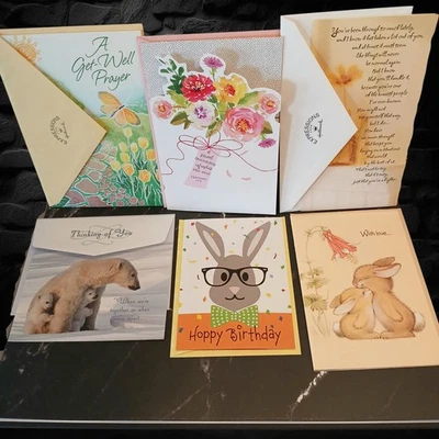 Greeting Cards, Lot of 75, Assortment Contains: Birthday, Get Well, and More... - Image 1 of 2
