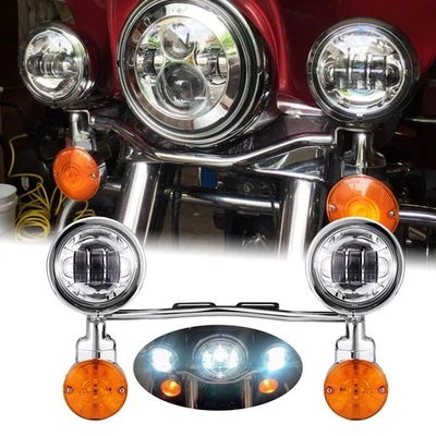 Luz de señal de giro LED de conducción de paso para Honda VTX 1800 TIPO C R S N RETRO Foto 1 de 4