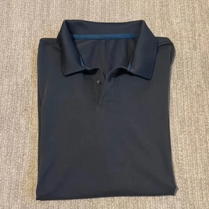 Polo Lululemon Tech Piqué Para Hombre Talla M Gris Manga Corta Elastizado Ropa Activa Top - Imagen 1 de 10