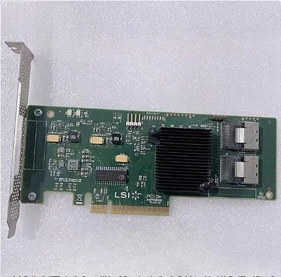 SAS SATA 9211-8i iT Card PCI-E 2.0 8X HBA PCI-E RAID Controller Card - Image 1 of 2
