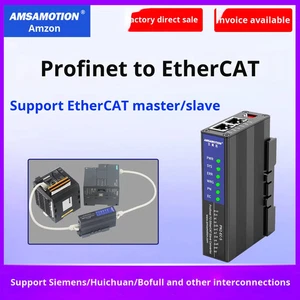 Profinet to EtherCAT Master-Slave Gateway Bus Protocol Conversion Module PN2-EC - Picture 1 of 7