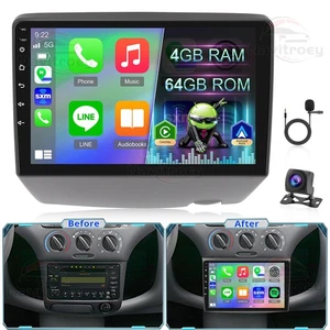 9" Android 15 Car Stereo Radio GPS Navi For Toyota Echo 2000-2005 Carplay +Cam - Picture 1 of 21