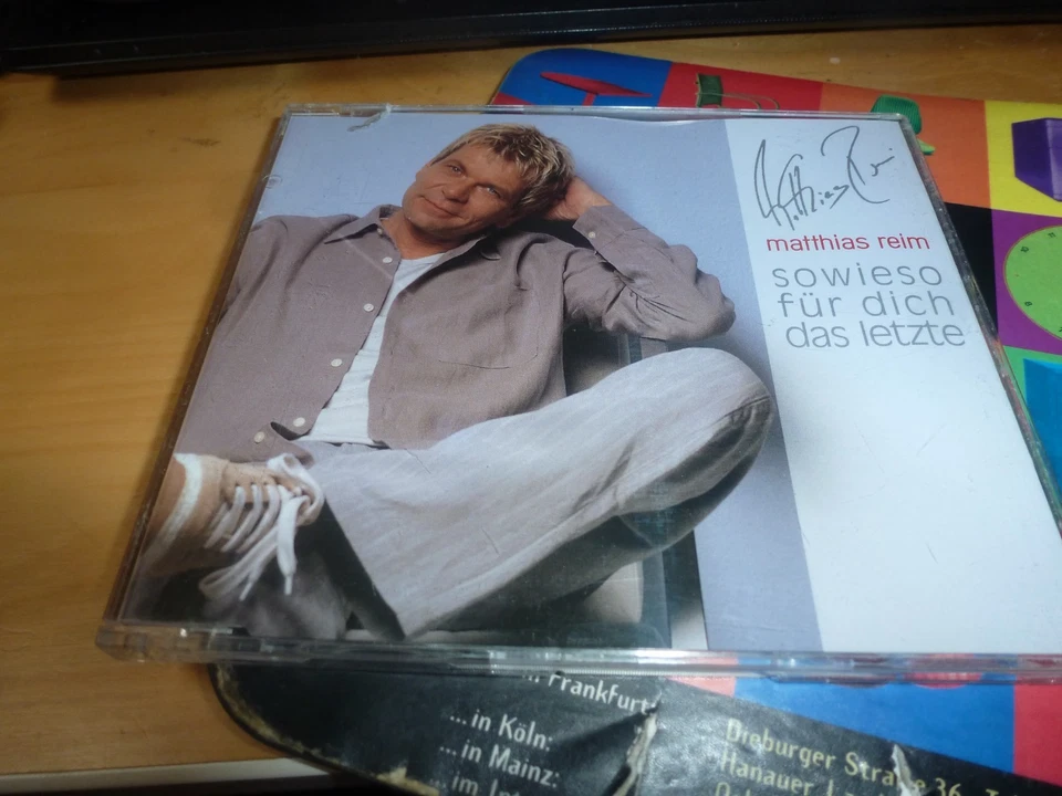 Matthias Reim Maxi-CD Sowieso für dich das letzte - Bild 1 von 3