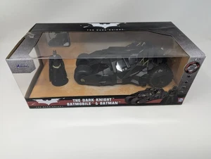 The Dark Knight Batmobile with Batman, Jada Toys, 1:24, 2008 - Picture 1 of 5