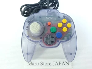 Nintendo 64 N64 HORI PAD MINI Snow White Controller Pad Tested Working Japan - Picture 1 of 11