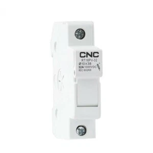 Portafusibles DC 1000V Bajo Voltaje Sobrecarga Protección contra Cortocircuitos Miniatura - Imagen 1 de 12