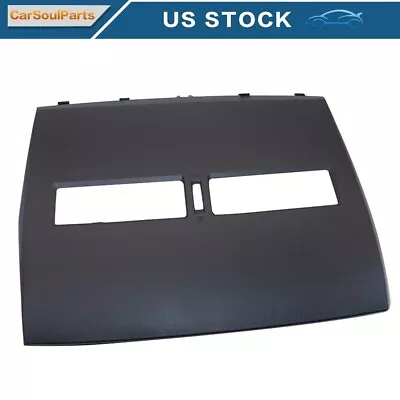 Bisel de ventilación de aire para tablero central superior delantero negro para Nissan Versa 07-12 Foto 1 de 4