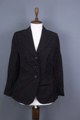 MARIMEKKO Ritva Falla Black Cropped Blazer Jacket Size 40+ - Image 1 of 4