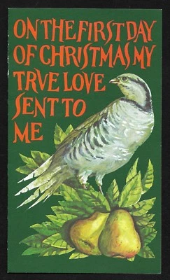 US FDC 1971 USPS Christmas Card w First Day Cancel Design by Jamie Wyeth | - Image 1 of 2