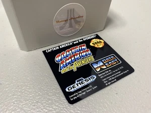 Captain America and the Avengers (Sega Genesis) Ersatzetikett - Bild 1 von 1