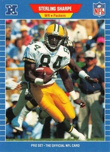 1989 Pro Set Final Edition Sterling Sharpe RC #550 NM/MT GREEN BAY PACKERS - Picture 1 of 2