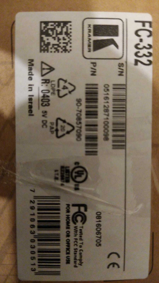 Kramer FC-332 3G HD-SDI to HDMI Format Converter - Image 1 of 1