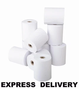 100 Rollen 57 mm x 40 mm Thermopapier Kreditkarte PDQ Streamline Maschine Quittung - Bild 1 von 3