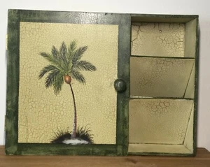 Wood Mail Holder Free Stand/Wall Mount 2 Slots, 6 Key Hooks. 15.75” X 12” X 3.5” - Picture 1 of 22