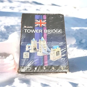 Puzzle 3D Gran Arquitectura del Mundo PUENTE TORRE Diversión Cúbica 41 piezas Londres - Imagen 1 de 3
