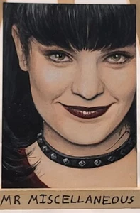 Original ACEO Sketch Card by Unknown - NCIS - Abby Sciuto - Pauley Perrette - Picture 1 of 2