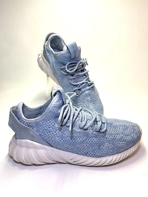 Adidas Tubular Doom Calcetín J Mujer Talla 6.5 Usado Azul Foto 1 de 4