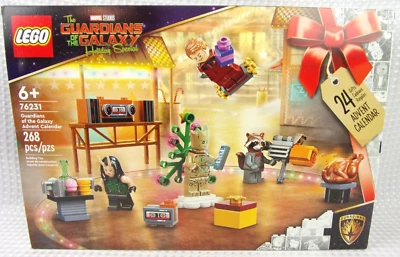 Lego Marvel Studios: Guardians of the Galaxy Advent Calendar (76231) 268 Pcs NIB - Image 1 of 4