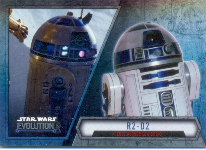 2016 Star Wars Evolution Silver Parallel Card 77 - R2-D2 - Image 1 of 1