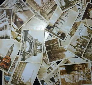Lotto 32 Vecchi Ricordi Per Sempre Architettura Occidentale Edifici Cartoline Vintage - Foto 1 di 8