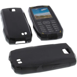 Sac pour Blackview BV1000 Coque Housse TPU Coque Noir - Afbeelding 1 van 5