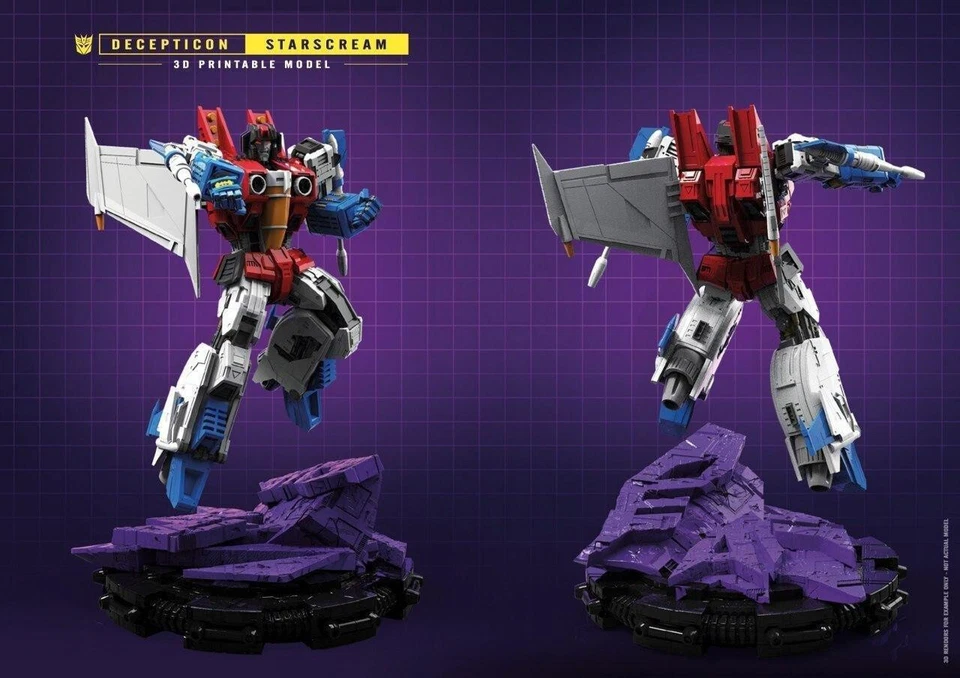 Kit modelo estatua escultura resina Starscream sin pintar/sin montar Foto 1 de 1