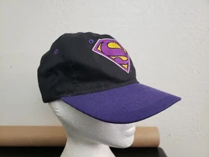 Vtg 96 Shaquille O'Neal Superman Snapback Cap - Picture 1 of 12