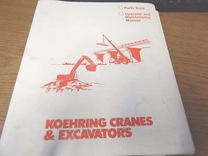 Manual de piezas y servicio telescópico Koehring Bantam 725 - Imagen 1 de 9