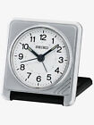 Seiko Clocks Silver Travel Beep Alarm Clock QHT015S