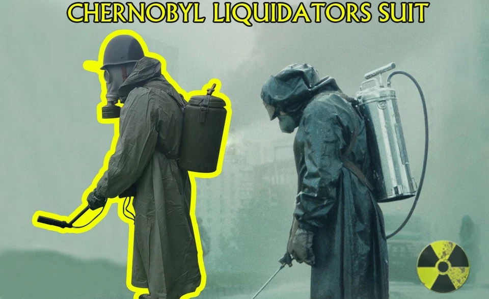CHERNOBYL LIQUIDATOR BIOROBOT NBC SUIT OM-14 GAS MASK FP5 FILTER ID11 DOSIMETER - Image 1 of 4