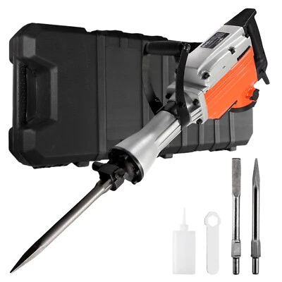 Abbruchhammer 1500W 1800R/min 45J Schlagstärke Stemmhammer Meißelhammer 220-250V - Bild 1 von 4