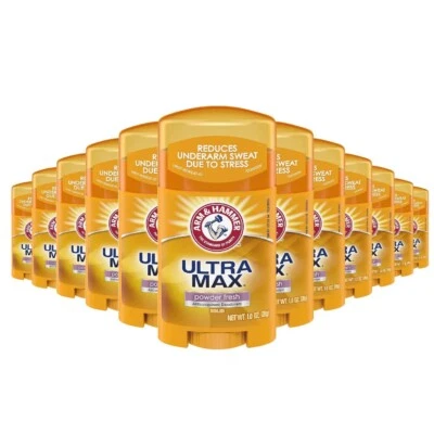 Arm & Hammer Ultramax Invisible Solid Powder Antiperspirant Deodorant 12 pack - Image 1 of 4