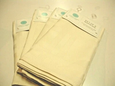 NEW - Martha Stewart Collection Napkins Spill Proof, Beige (Set Of 2) 19" X 19"  - Image 1 of 4