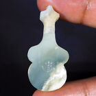 34.45Cts. Natural Serpentine Guitar Hand Carved Guitar Cabochon Loose Gemstone