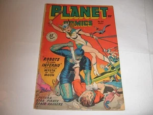 PLANET COMICS #54 (1948) - ¡Sharpe! - FUNDA FICTION HOUSE GOLDEN AGE JOE DOOLIN - Imagen 1 de 2
