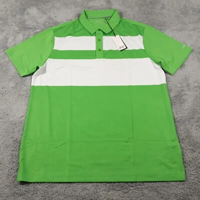 Polo Sligo Golf Performance Para Hombre Talla XL Verde Brock NUEVO Foto 1 de 4