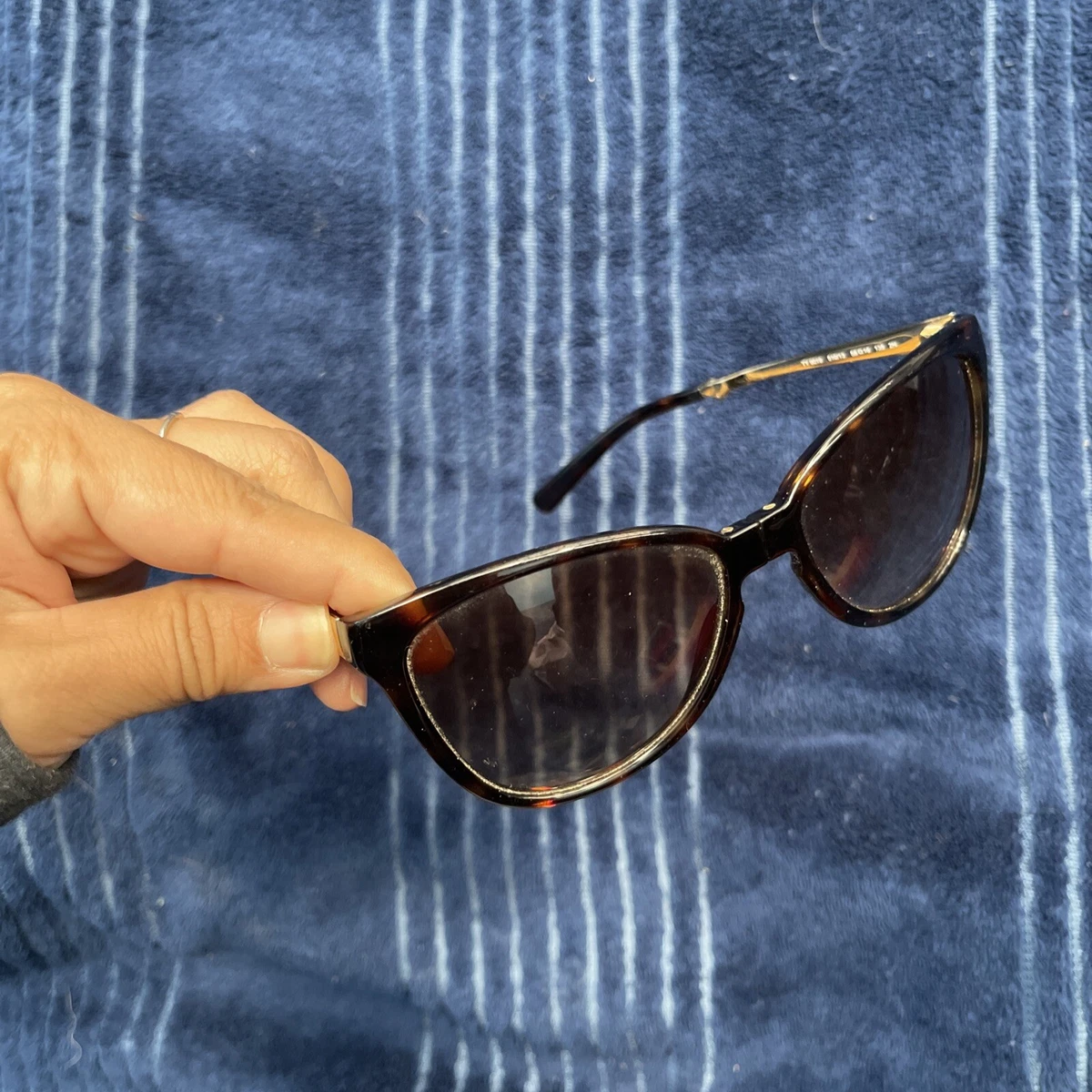 Tory Burch Sunglasses TY 9019 510/13 Foldable 58-16-135 Tory Burch TY9076U L (58 - 16) with Brown lenses and Brown  main image 3