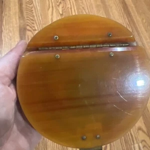 Spectacular Bakelite Purse Top Vintage Collectible with Mirror - Picture 1 of 13
