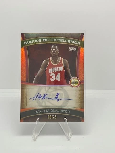 Hakeem Olajuwon Autograph Basketball Cards for sale | eBay