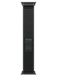 Bracelet Apple Watch - Trail Loop (49 mm) - Noir avec finition titane noir - S/M - Photo 1 sur 3