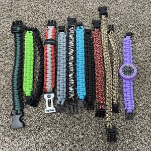Paracord Bracelet Lot  - Picture 1 of 4