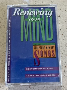 Renewing Your Mind: Integrity Music's Scripture Memory Songs Kassette Neu - Bild 1 von 2