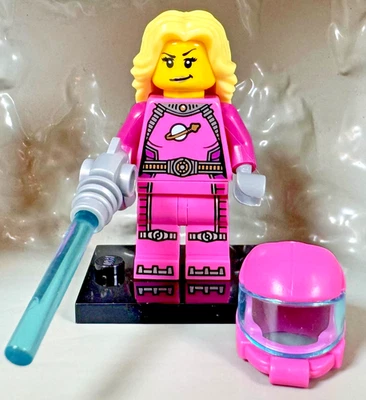 LEGO (8827) CMF Series 6 Intergalactic Girl Space Minifigure col06-13 Complete - Image 1 of 4