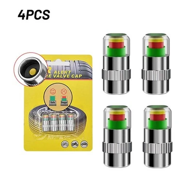 Stem Valve Cover Tire Pressure Tire Valve 10 * 23 * Mm Alarm Car - Image 1 of 4