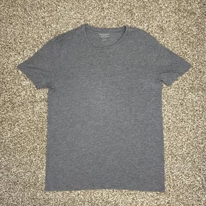 Abercrombie & Fitch Men’s T Shirt Gray Small Basic Stretch Prep - Picture 1 of 2